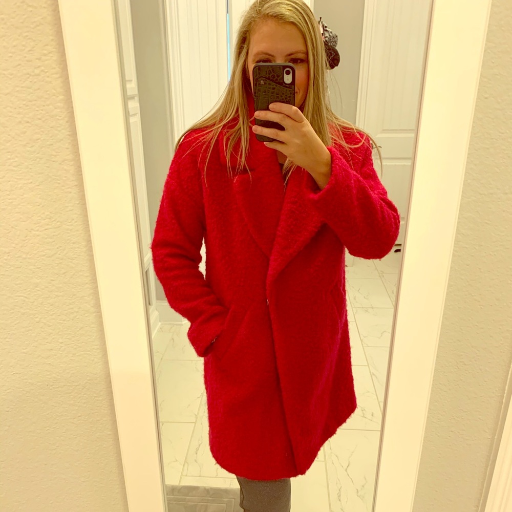 Hot Pink Teddy Coat *Betsy Johnson*